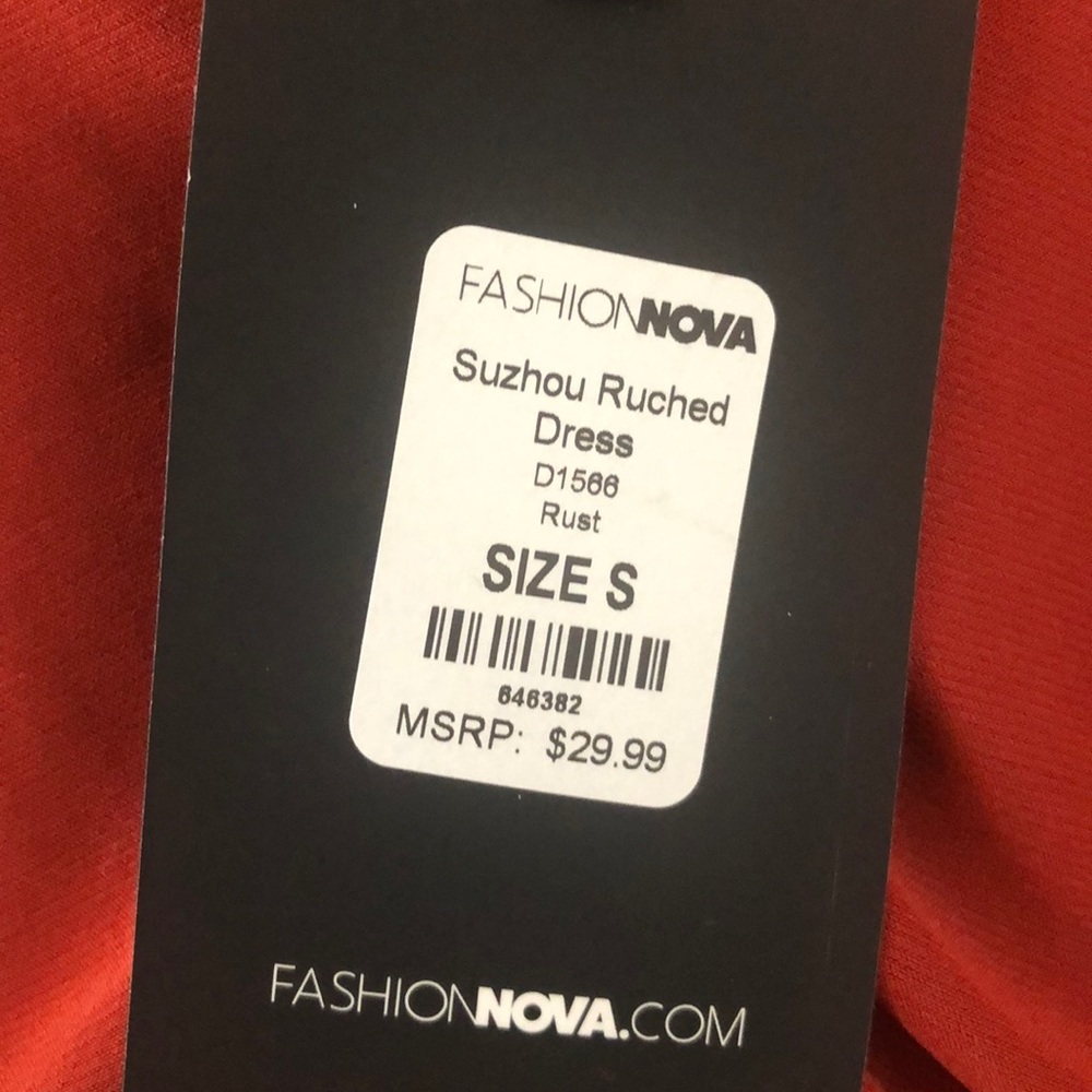 Short Fall Dress - Picture 3 of 3